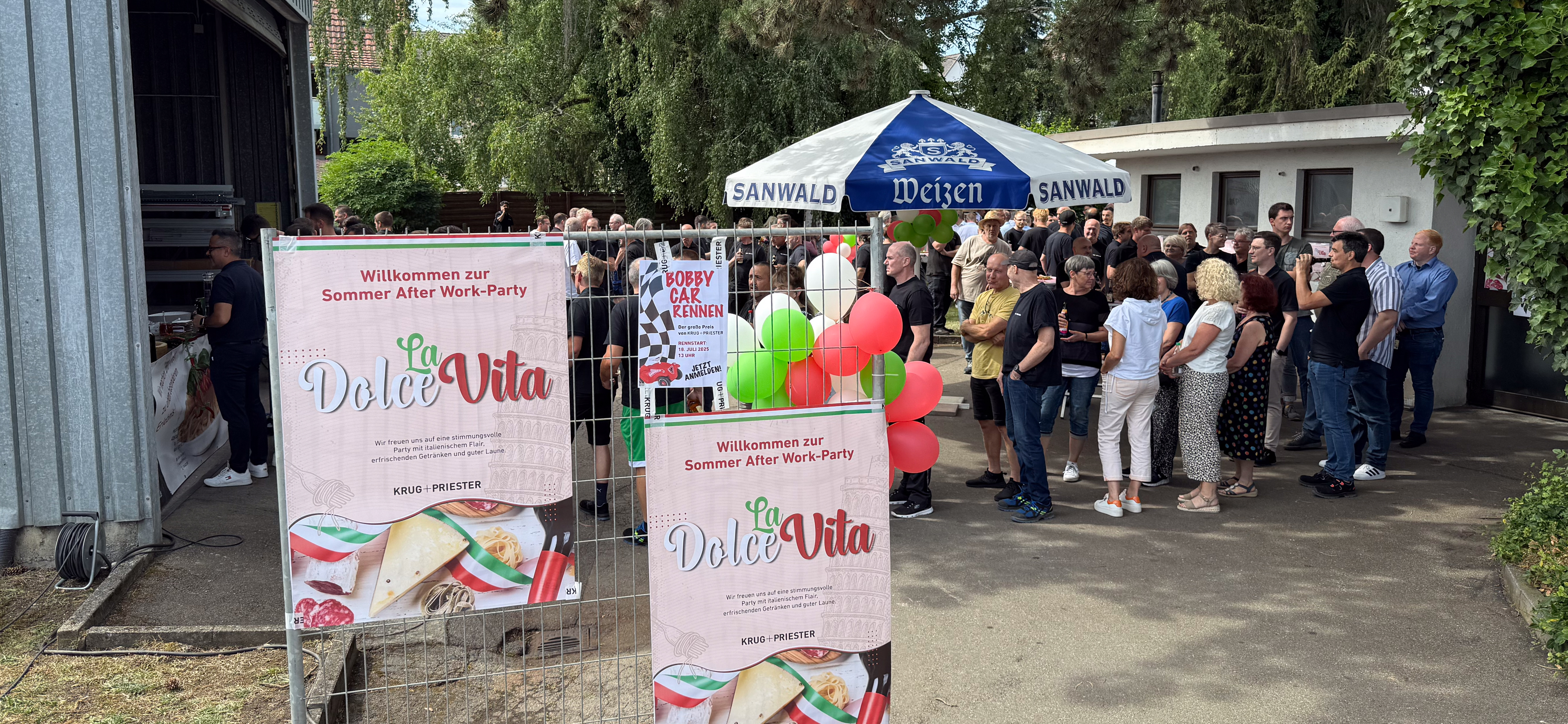 Betriebsversammlung meets Sommerfest!