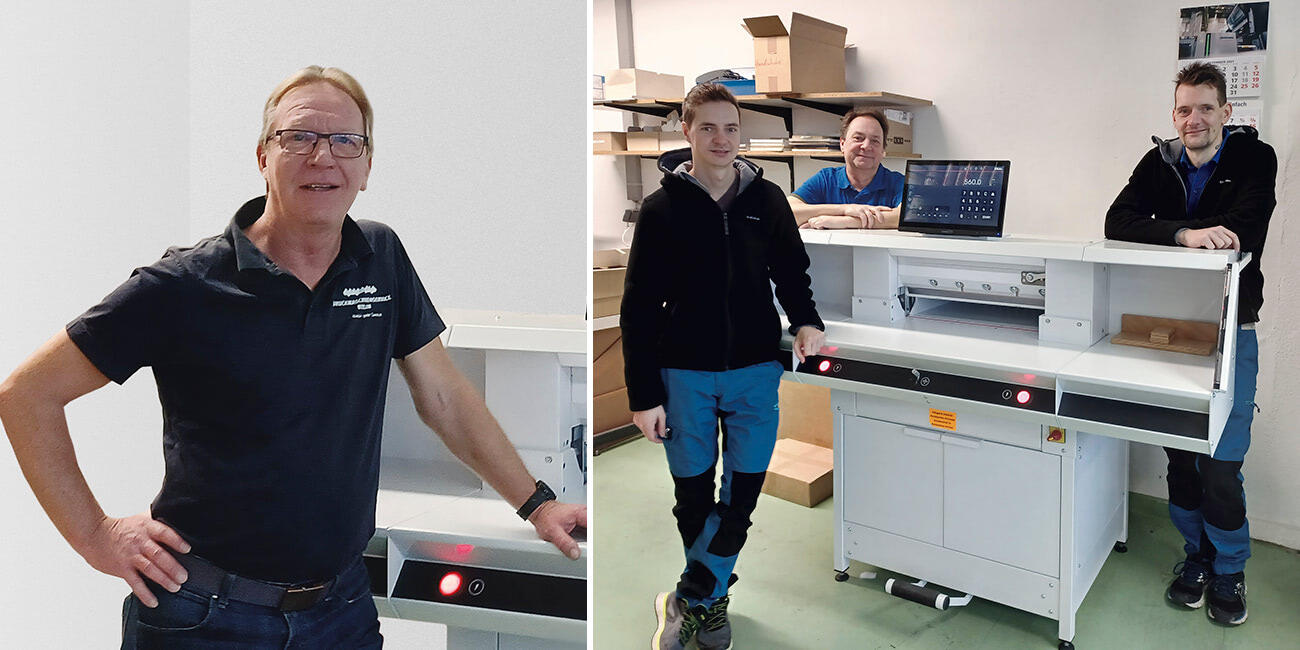 Stapelschneider THE 56 optimiert Workflow