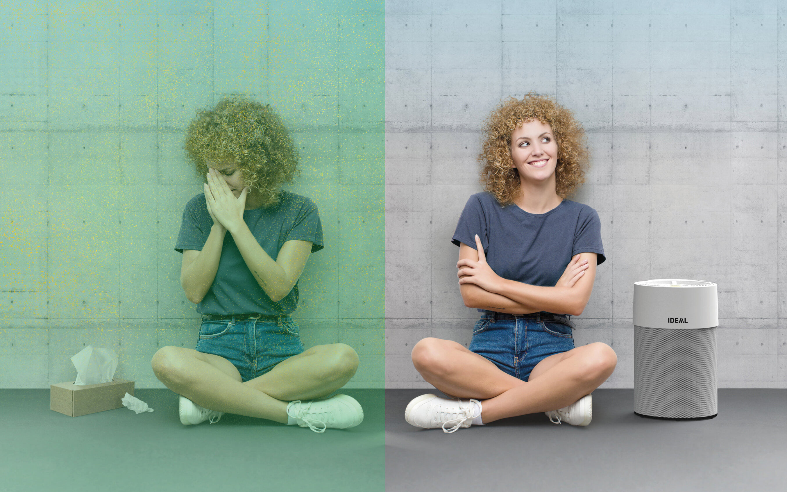 IDEAL Luftreiniger helfen aktiv gegen Pollen