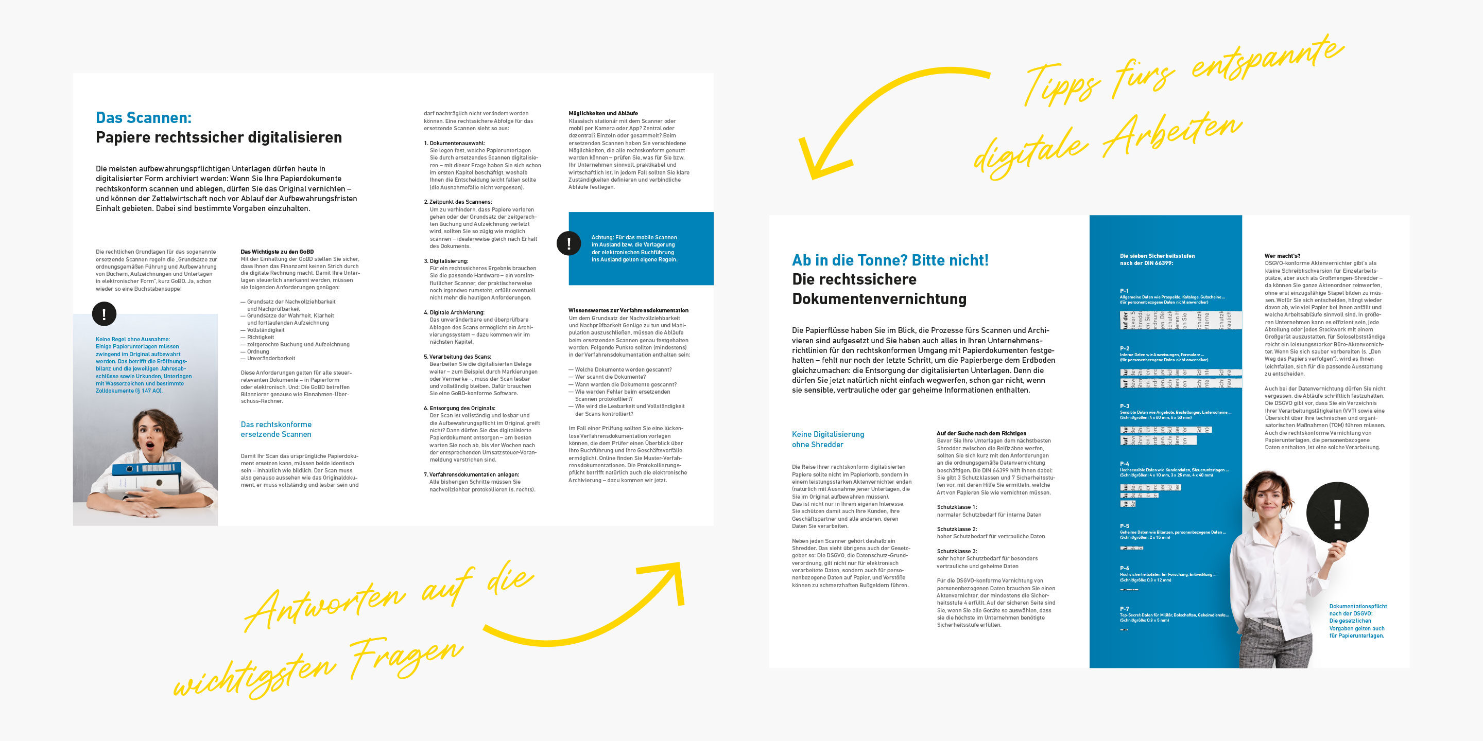 Aktenvernichter sorgen für ein sicheres Büro durch regelmäßiges Vernichten vertraulicher Daten 