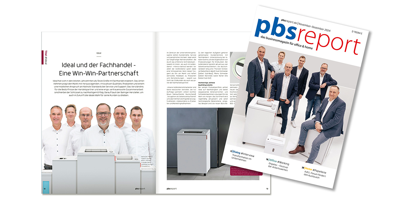 IDEAL und der Fachhandel sind ein eingespieltes Team
