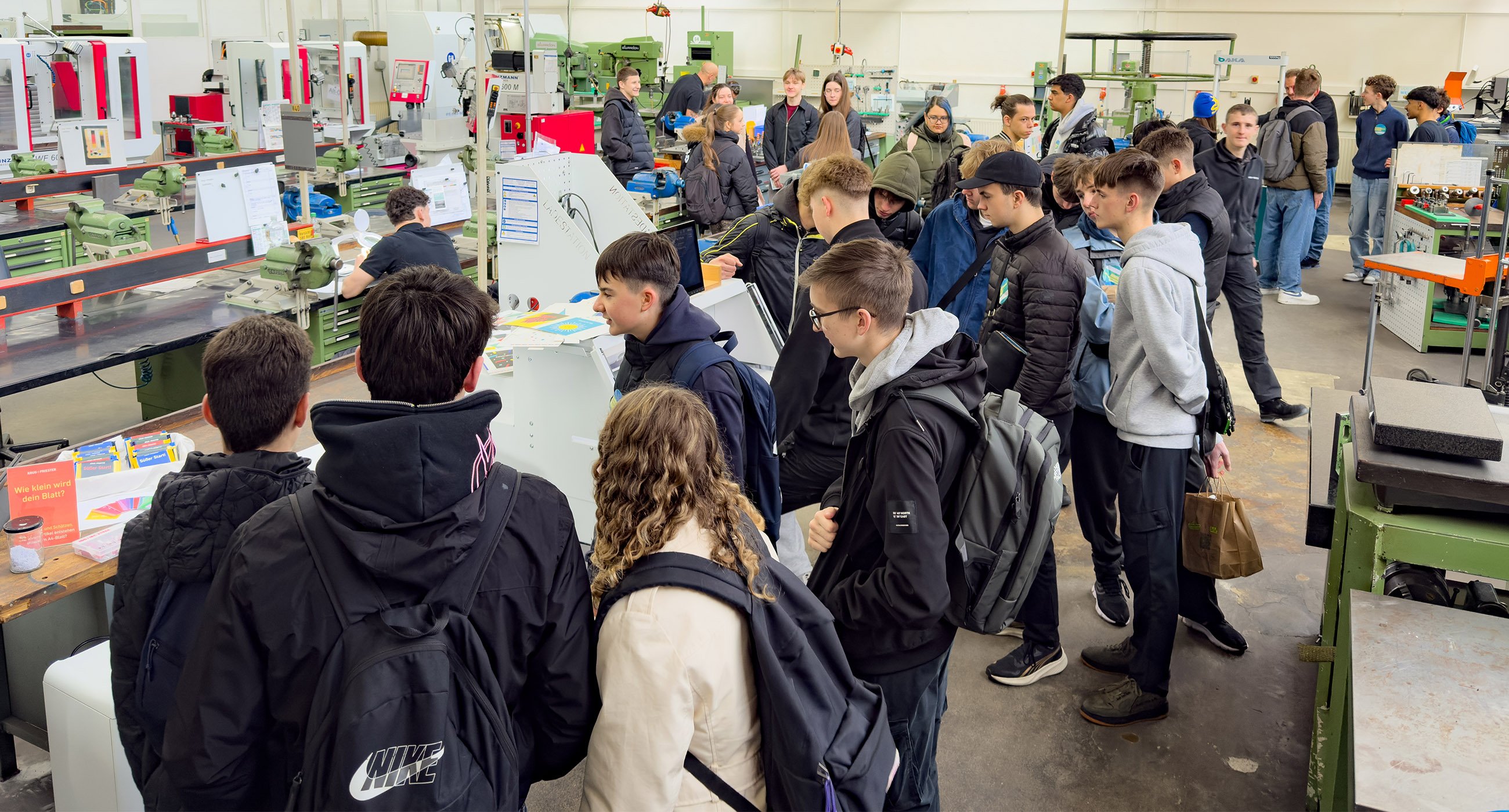 Praxis statt Theorie: 2. Balinger Lehrstellenrallye 2026 begeistert bei K+P&nbsp;&nbsp;