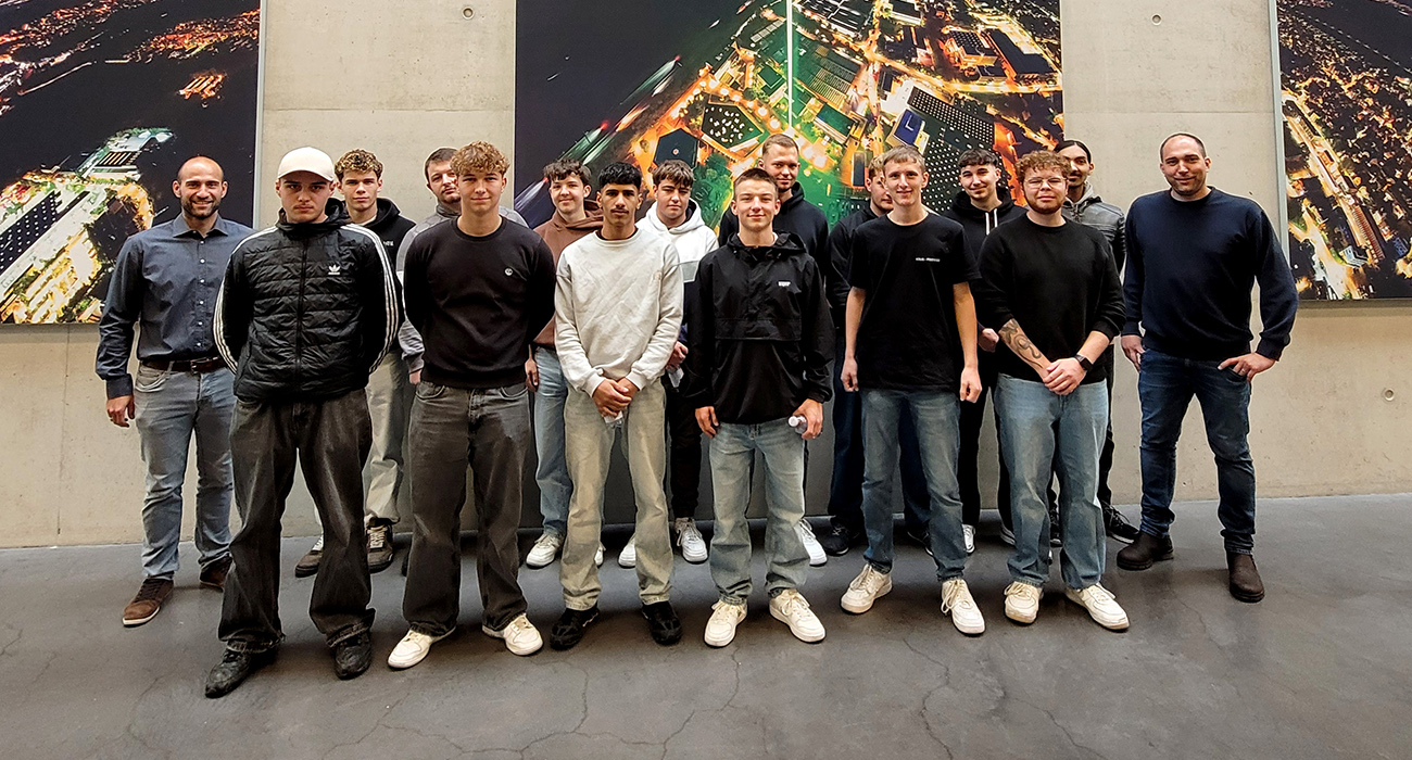 K+P-Azubis auf Lehrfahrt 2025 