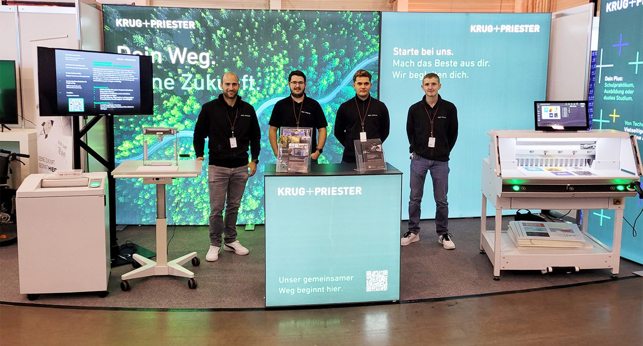 K+P stellt aus auf der Ausbildungsmesse Visionen 2025