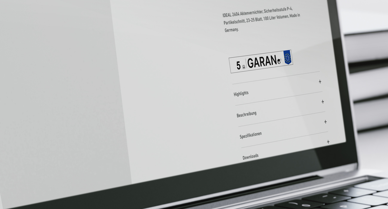 Neu seit dem 27. September: Das GARAN-Label